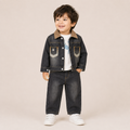 Boys Denim Jacket & Jeans 3 Piece Set