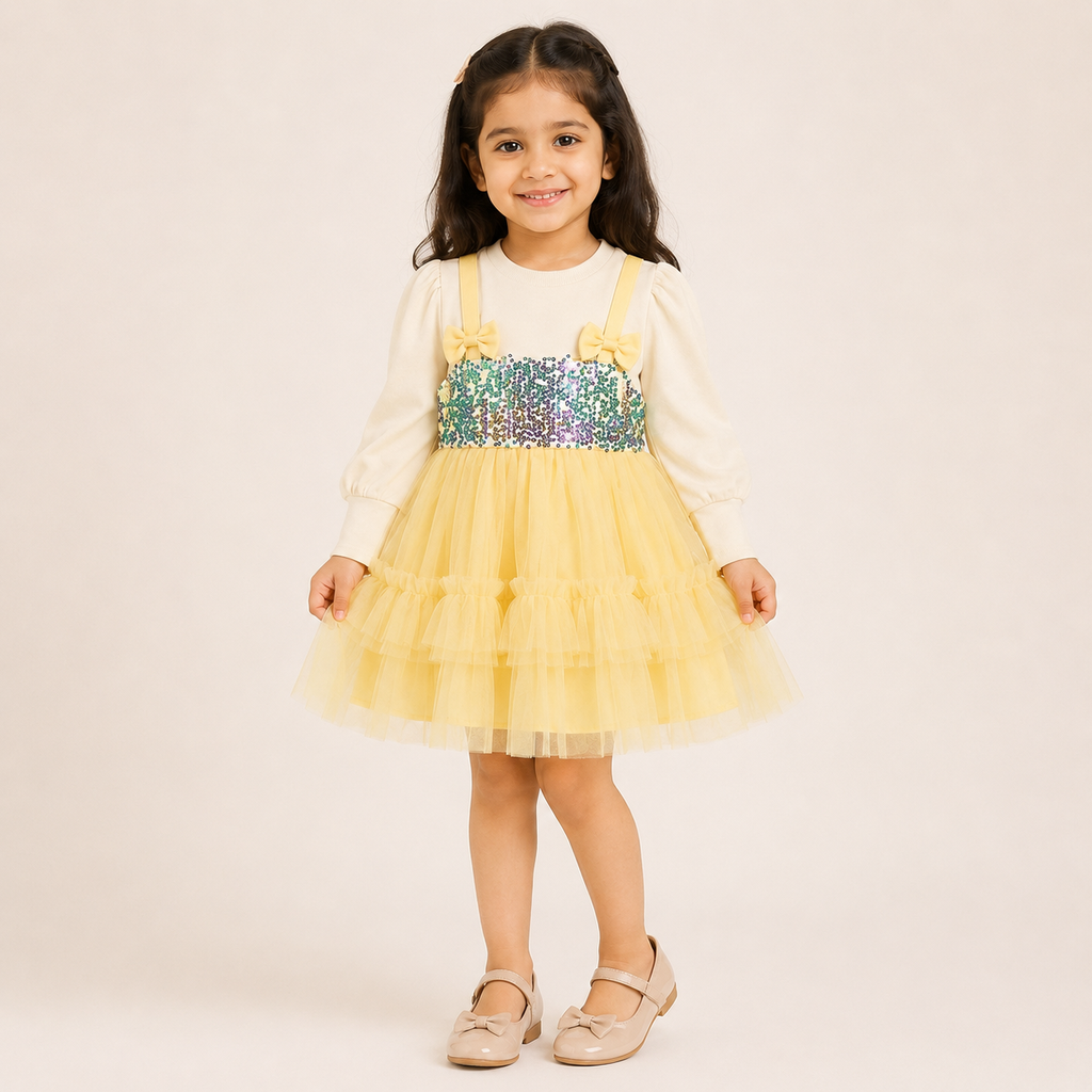 Girls Sunshine Sparkle Dress