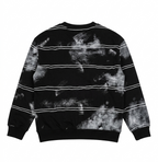 Boys Black Abstract Printed Cotton Sweatshirt