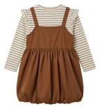 Girls Bunny Pinafore Dress