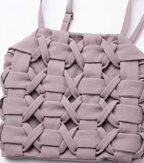 Girls Lilac Woven Crop Top with Wide Leg Pants Co-Ord Set