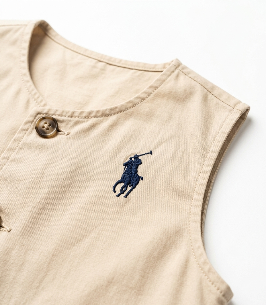 Boys Beige 3-Piece Cargo Shorts Set