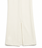 Girls White Cotton Co-Ord Set with Flared Pants