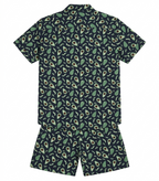 Boys Navy Blue Avocado Print Co-Ord Set