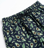 Boys Navy Blue Avocado Print Co-Ord Set