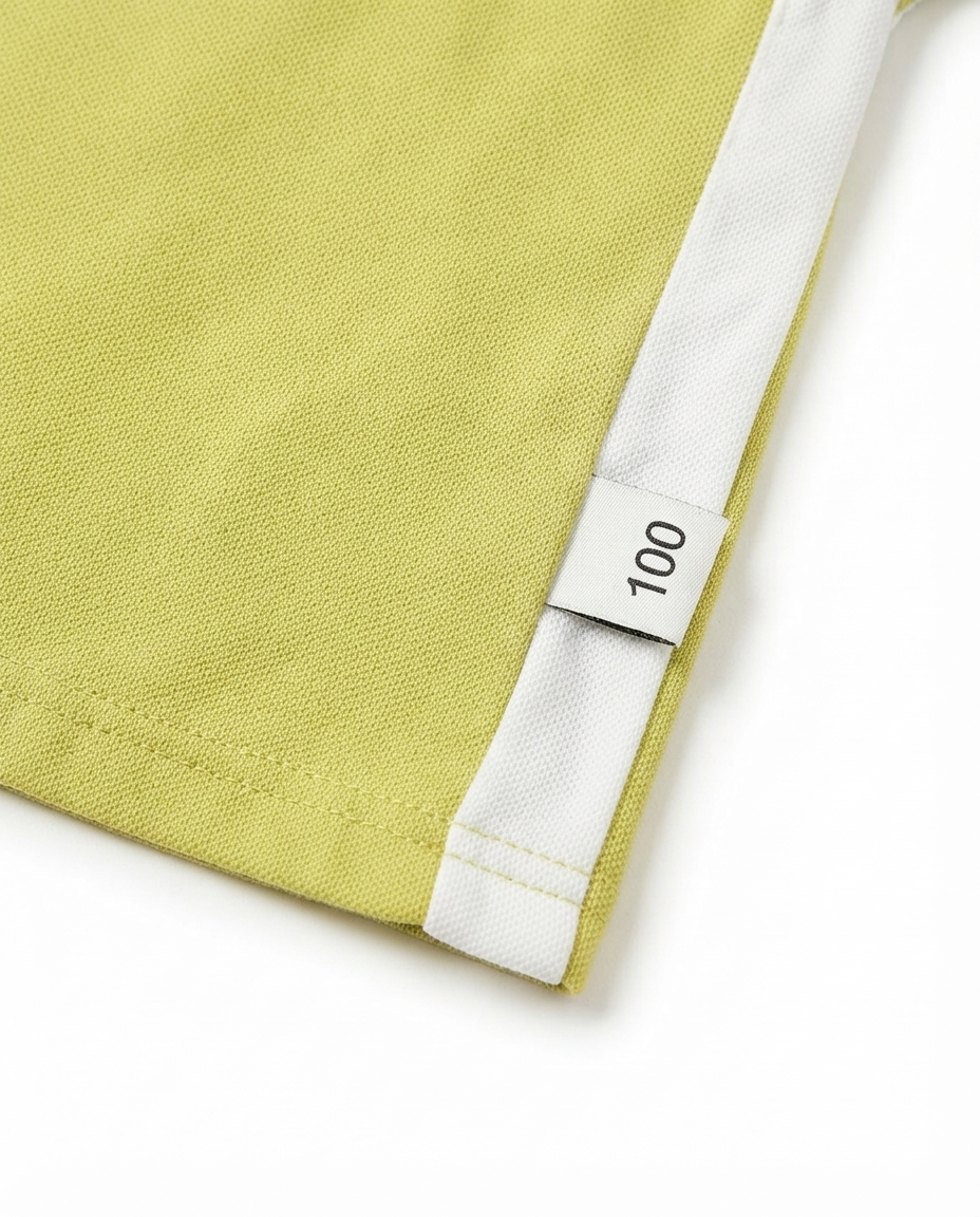 Boys Yellow Polo T-Shirt & Shorts Co-Ord Set