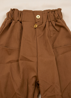 Girls Bow Shirt & Cargo Pants Set
