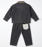 Boys Denim Jacket & Jeans 3 Piece Set